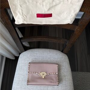 Valentino Pink Studded Women's Bag